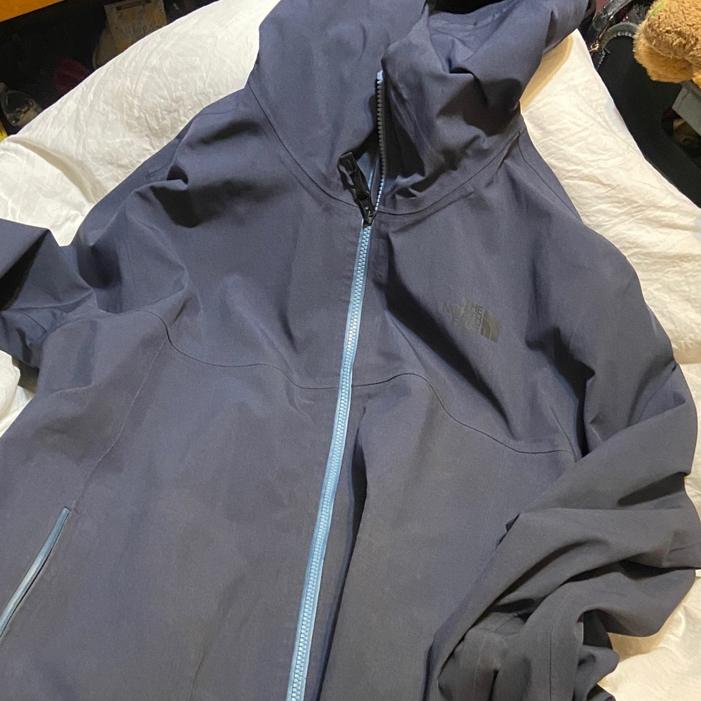 The North Face Dark Blue Hooded Jacket